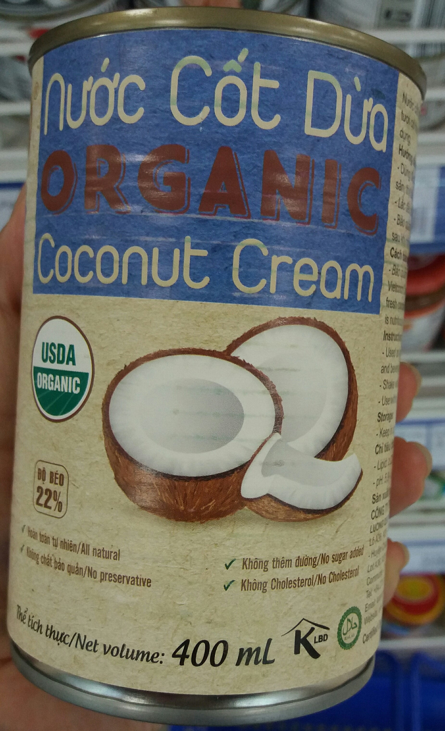 coconut cream - Sản phẩm - en